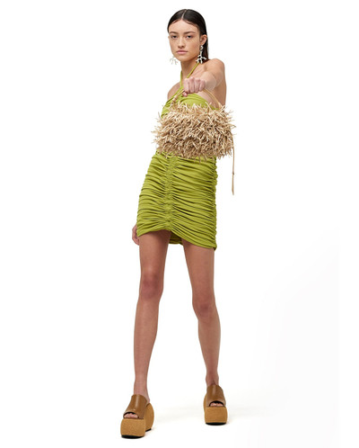 SIMONMILLER SIMON MILLER Slinky Fitted Dress - Kiwi outlook