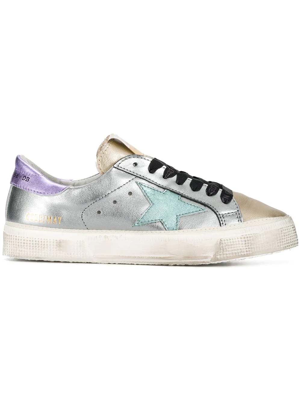 star print sneakers - 1