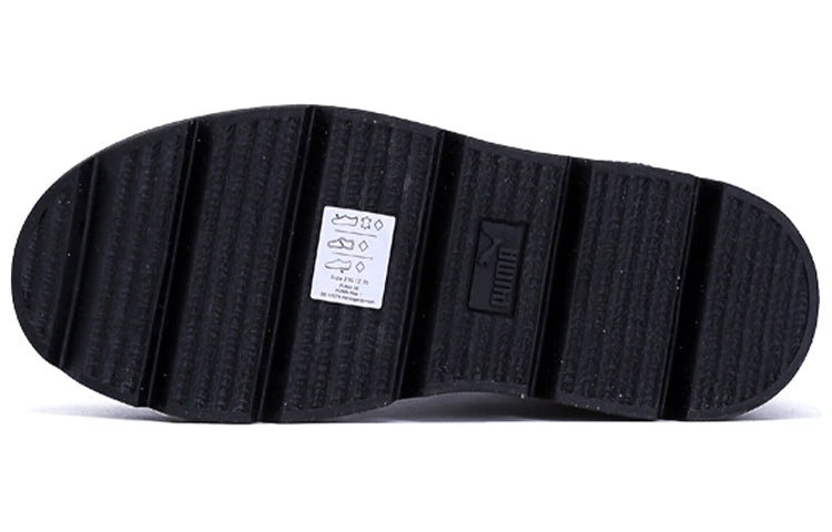 (WMNS) PUMA Fenty x Ankle Strap Creeper 'Black' 366264-03 - 4