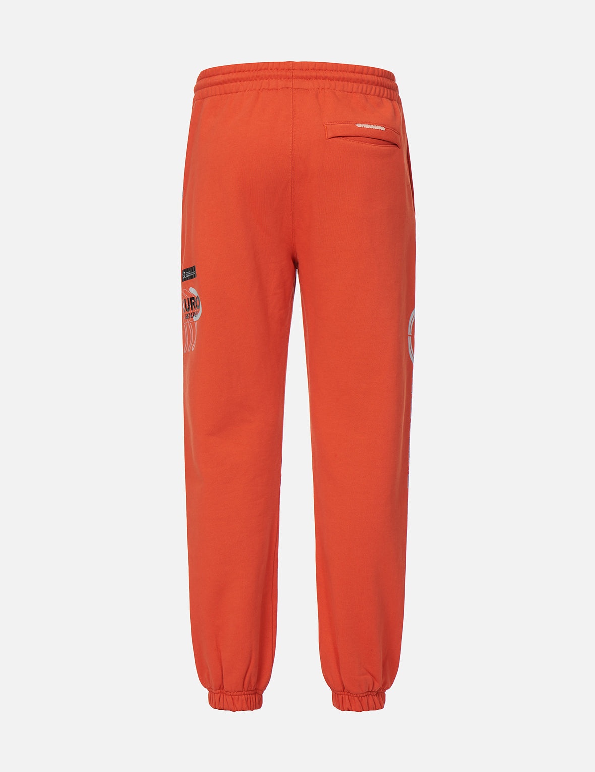 Kamon and Logo Print Sweatpants - 8