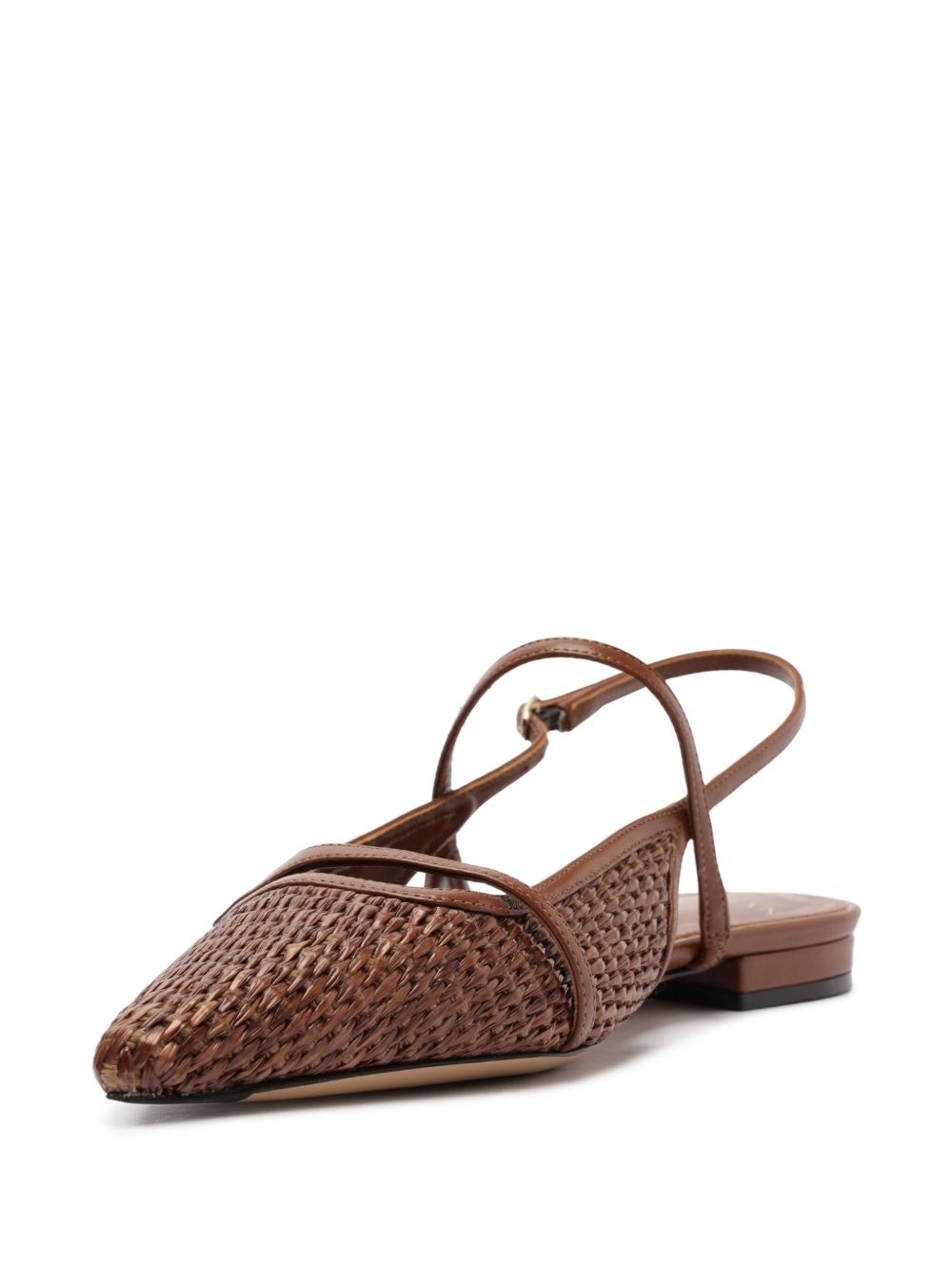 Tita Raffia ballerina shoes - 5