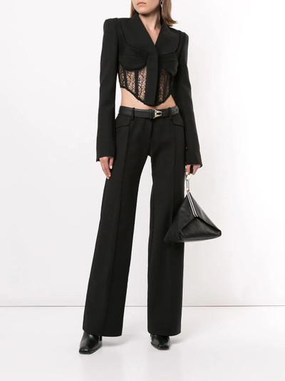 Dion Lee tailored corset jacket outlook