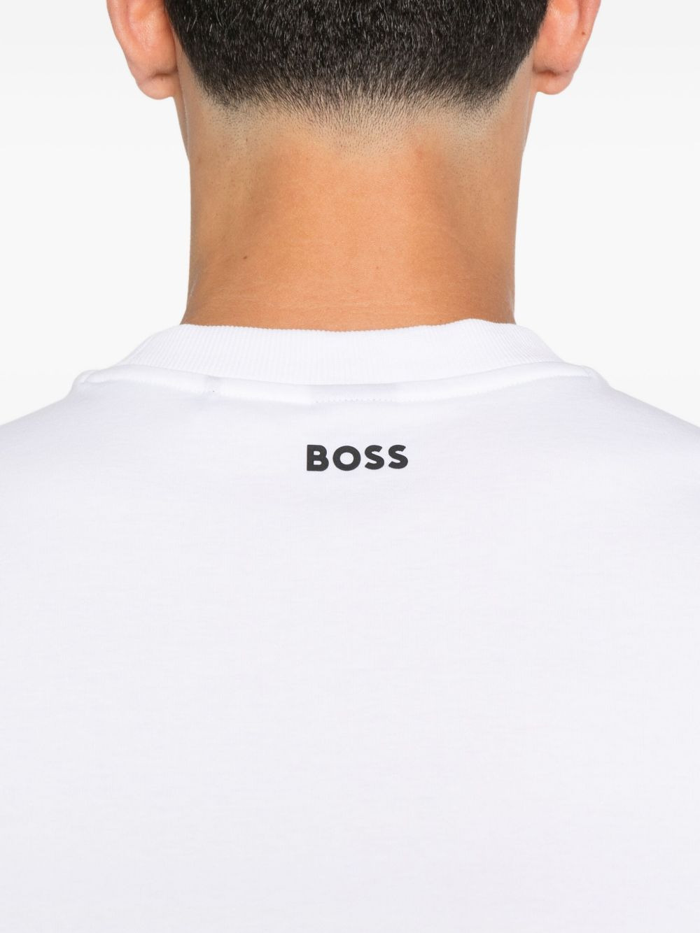tennis-ball logo T-shirt - 4