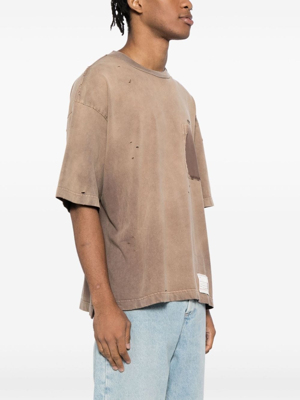 sun faded T-shirt - 3