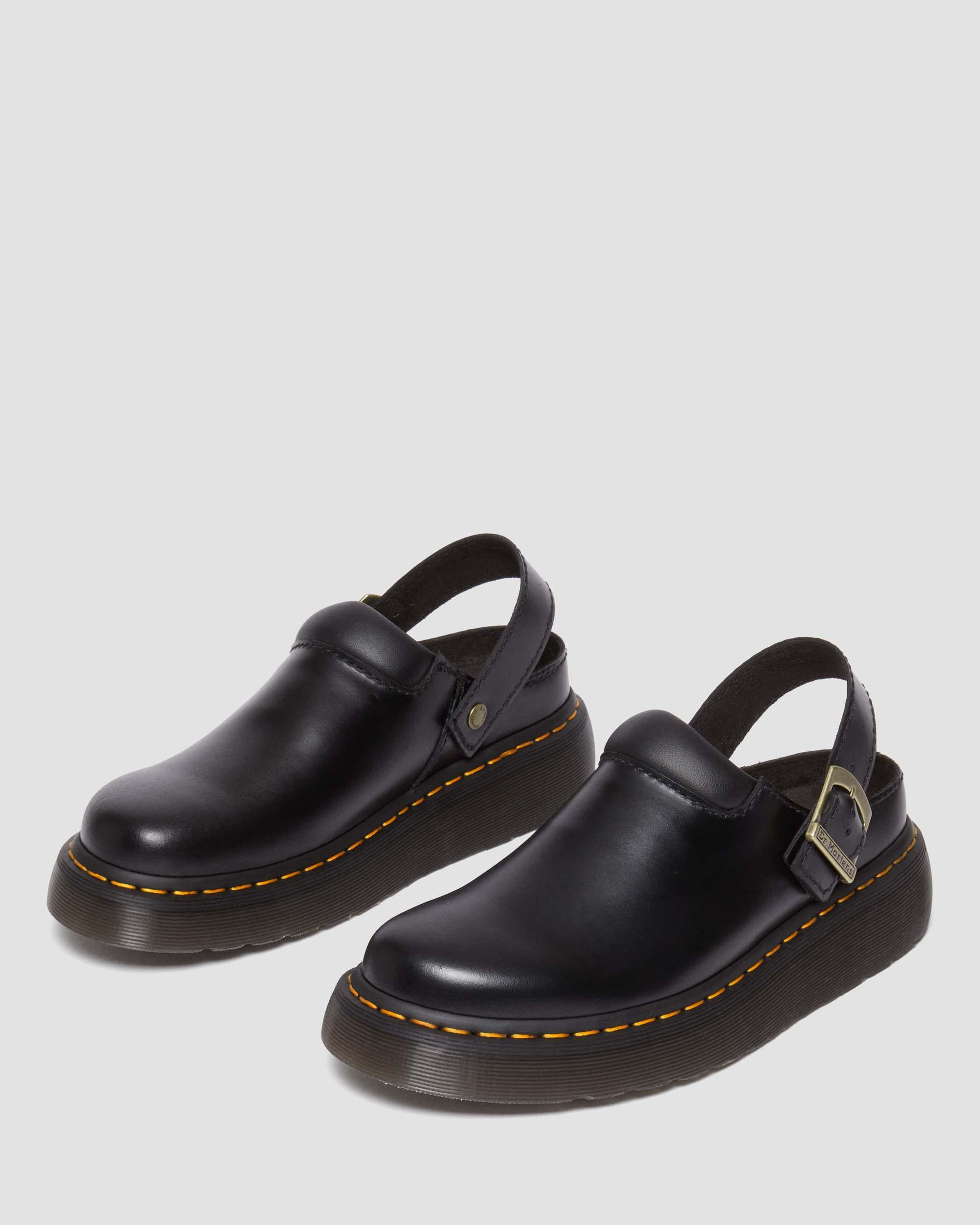 Laketen Atlas Leather Slingback Platform Mules - 4