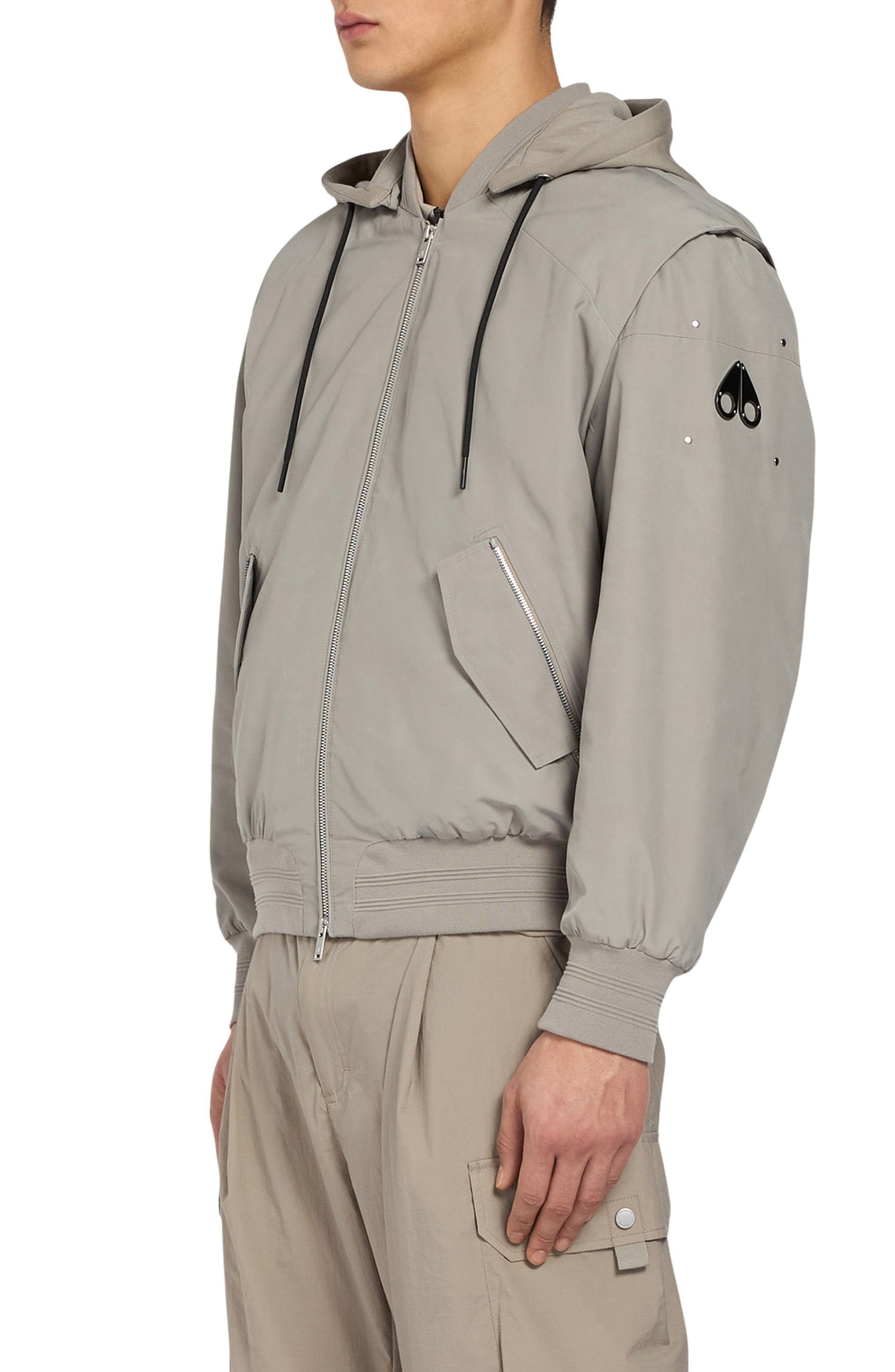 Moose Knuckles Drummond Water Repellent Bomber Jacket in Dusk at Nordstrom - 3