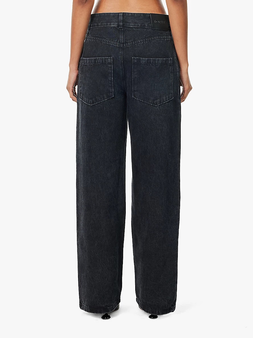 Loe P Anagram Baggy Jeans - 4