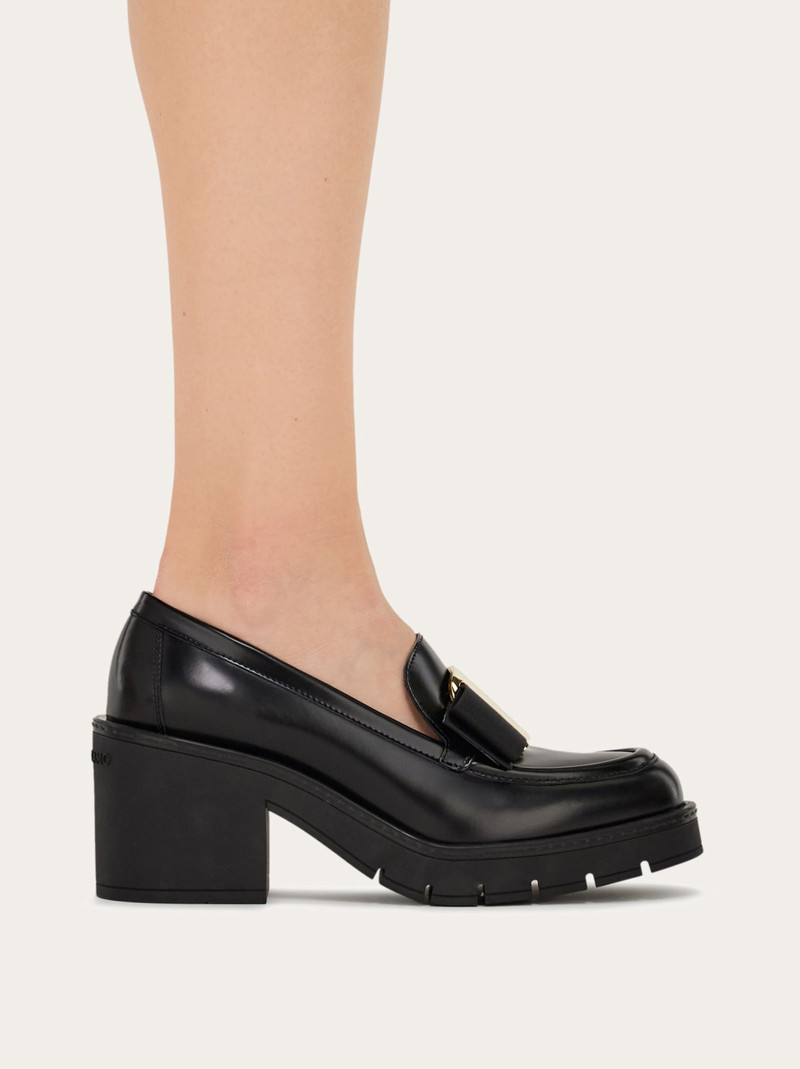 FERRAGAMO Chunky heel Vara Bow loafer outlook