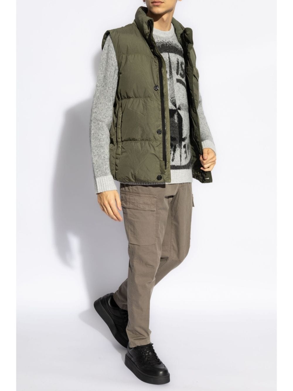 Compass-motif jumper - 2