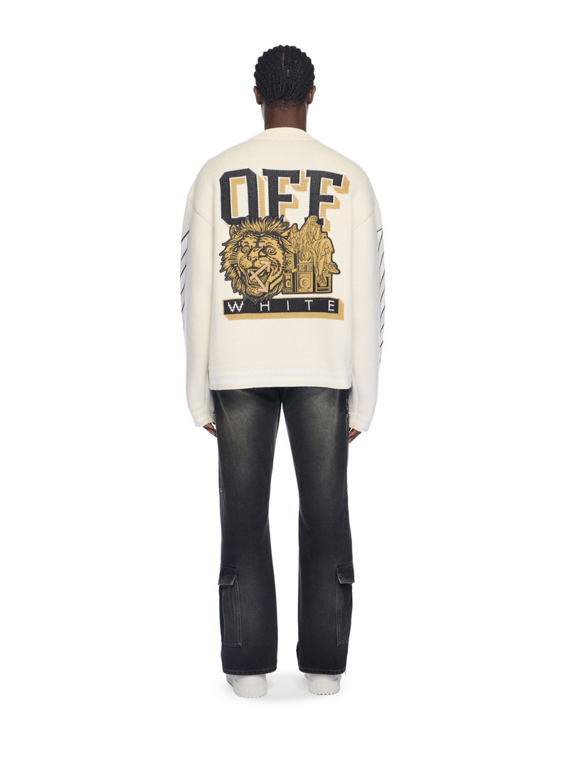 Lion Varsity Knit Cardigan 4