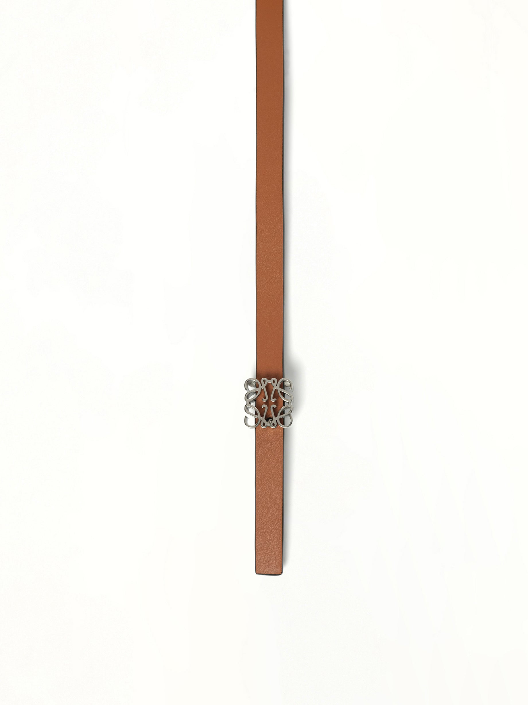 Anagram Cube Rev 1cm Belt in Black/Tan - 4