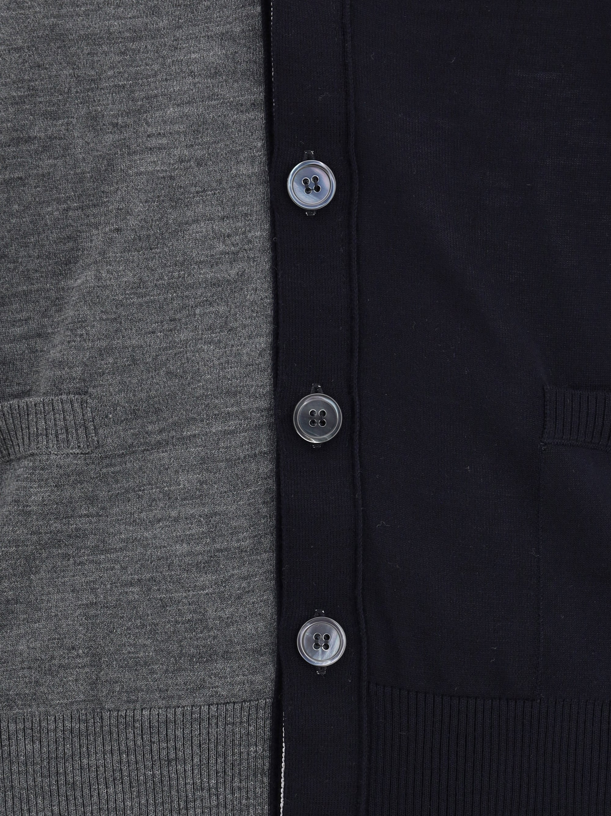 Thom Browne Men Virgin Wool Cardigan - 3