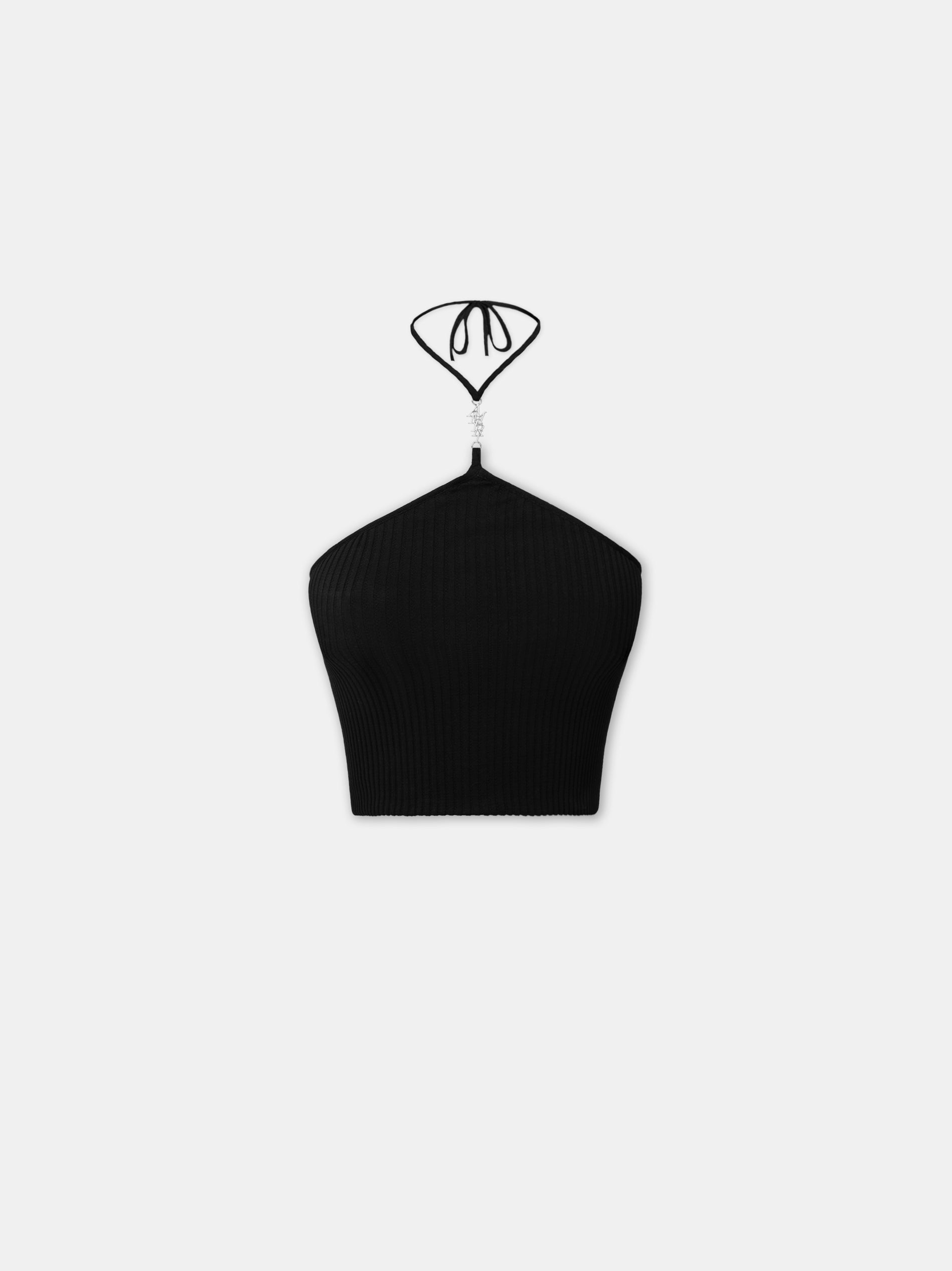 WOMEN'S AMIRI STACKED HALTER TOP - 1