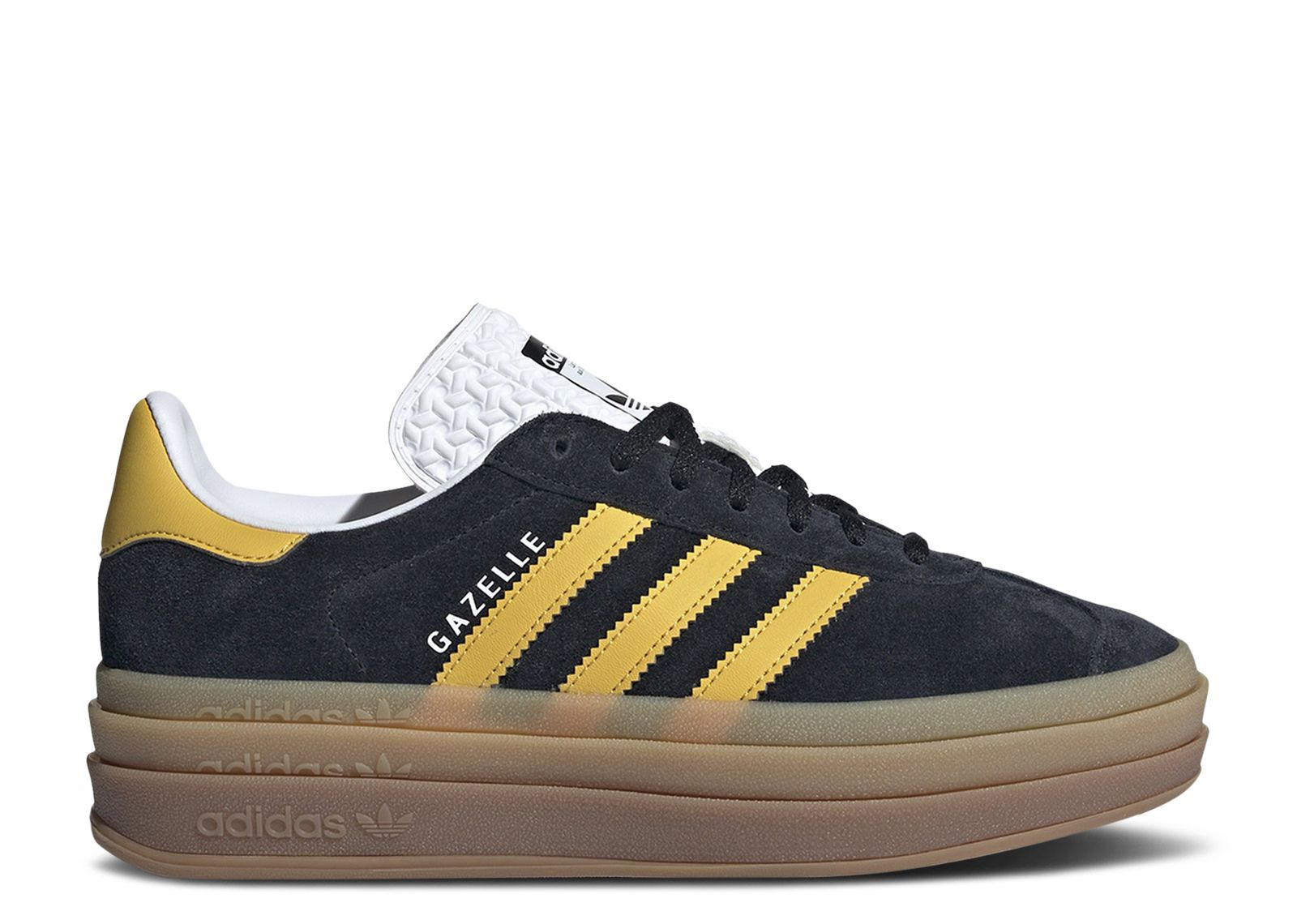 WMNS GAZELLE BOLD 'BLACK BOLD GOLD' - 1