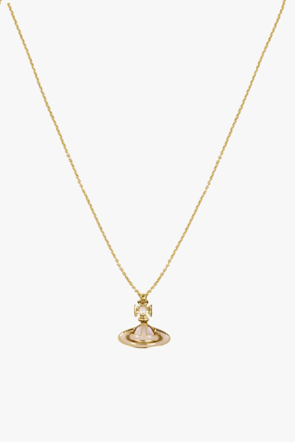 SIMONETTA BAS RELIEF PENDANT | PINK/GOLD - 1