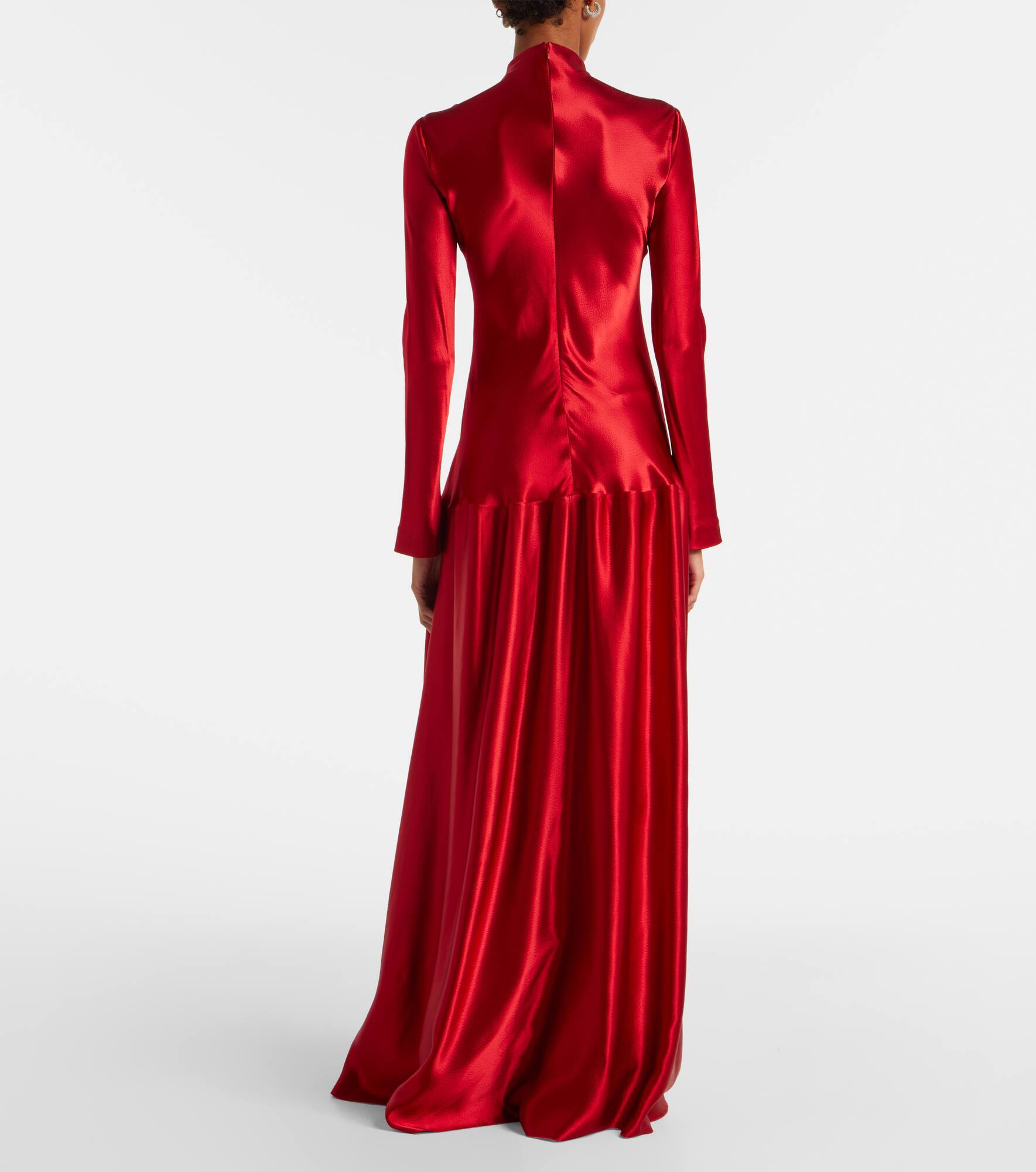 Mila satin maxi dress - 3