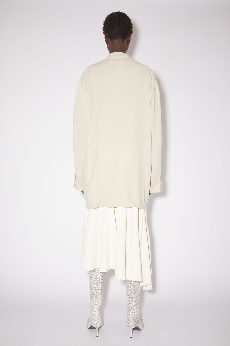 Single-breasted suit jacket - Light Sand 3