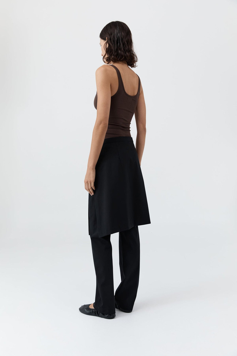 Soft Jersey Slim Scoop Tank - Liqueur 4
