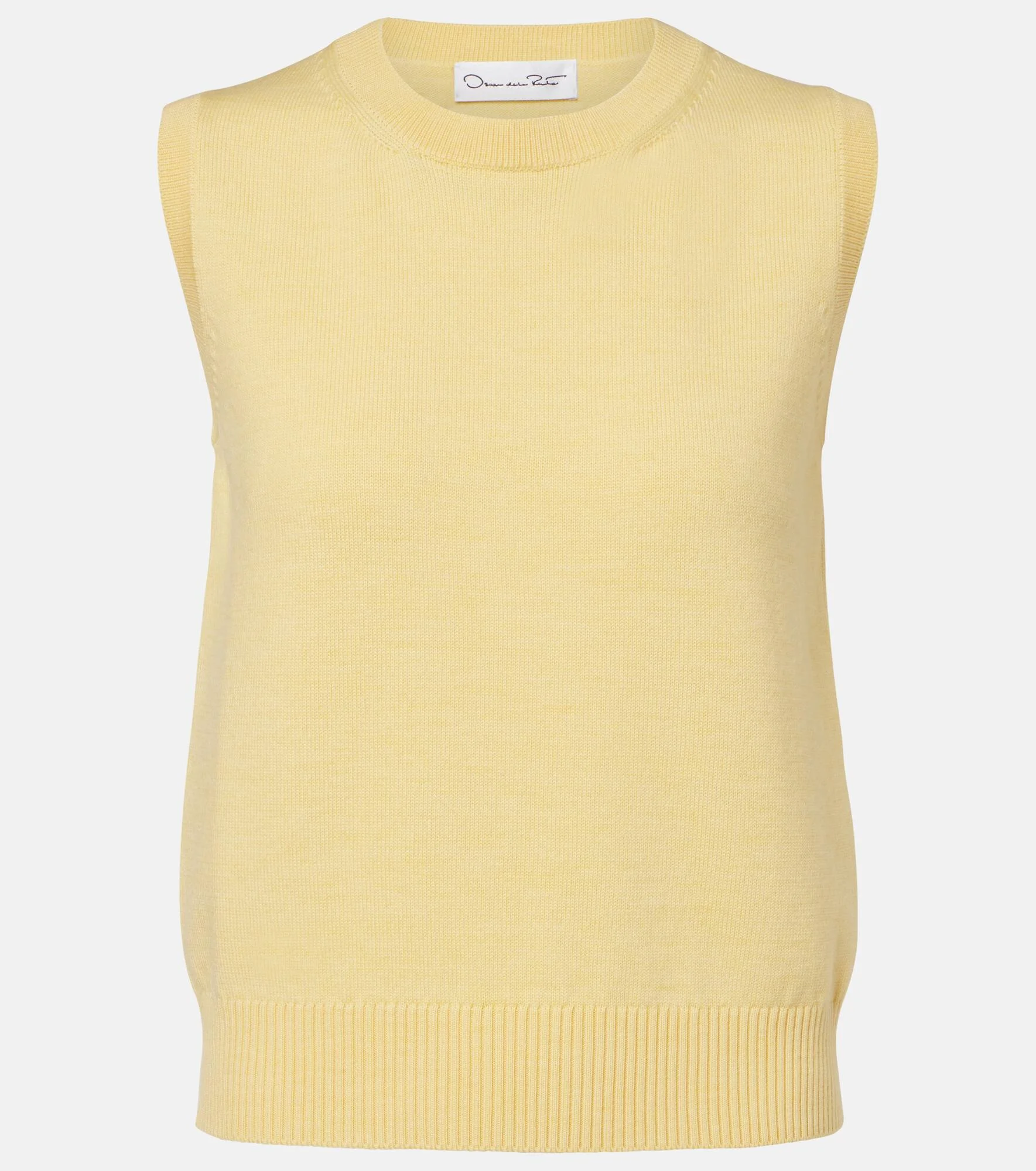 Virgin wool sweater vest - 1