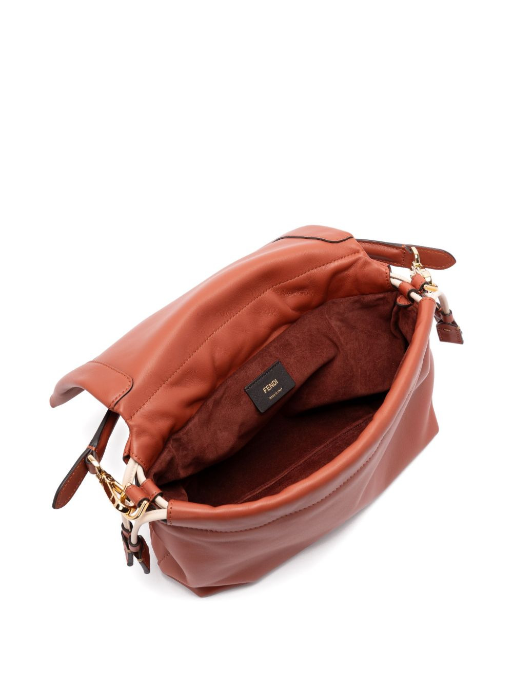 medium Mamma Baguette logo-plaque shoulder bag - 2