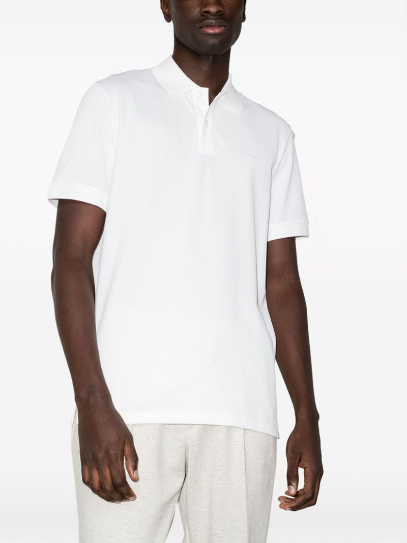 BOSS Pallas embroidered logo polo shirt outlook