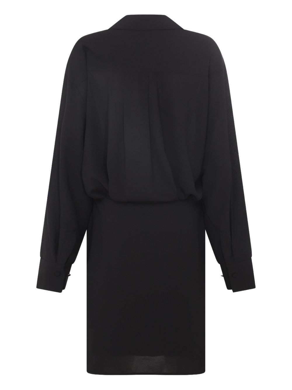 twist-front shirt dress - 2