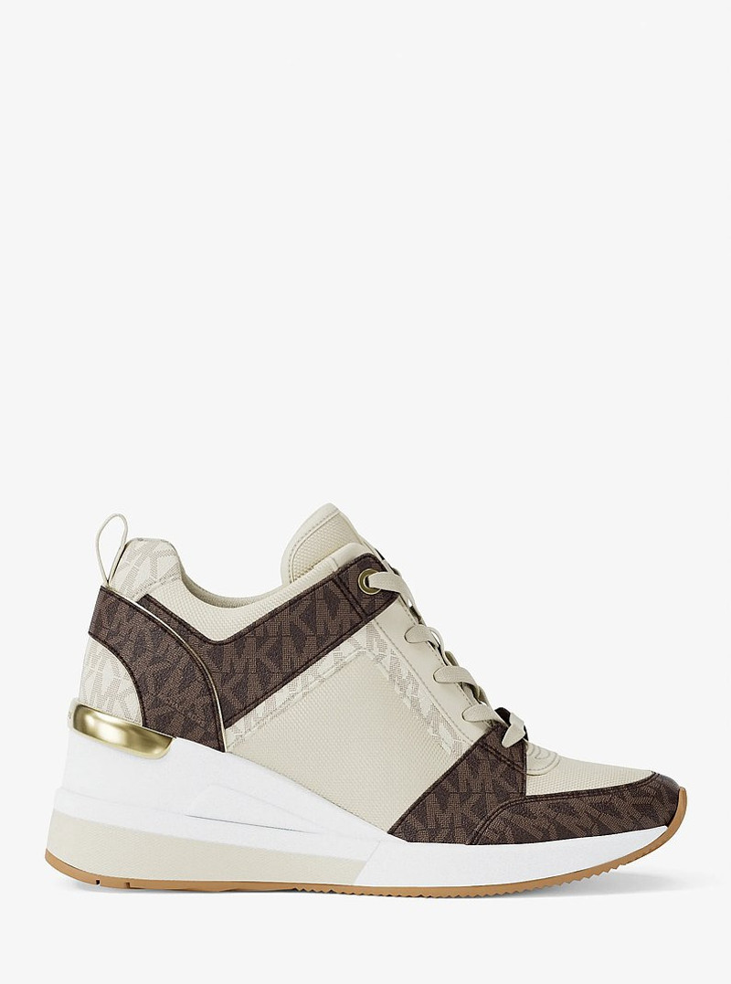 Georgie Signature Logo Wedge Trainer 1