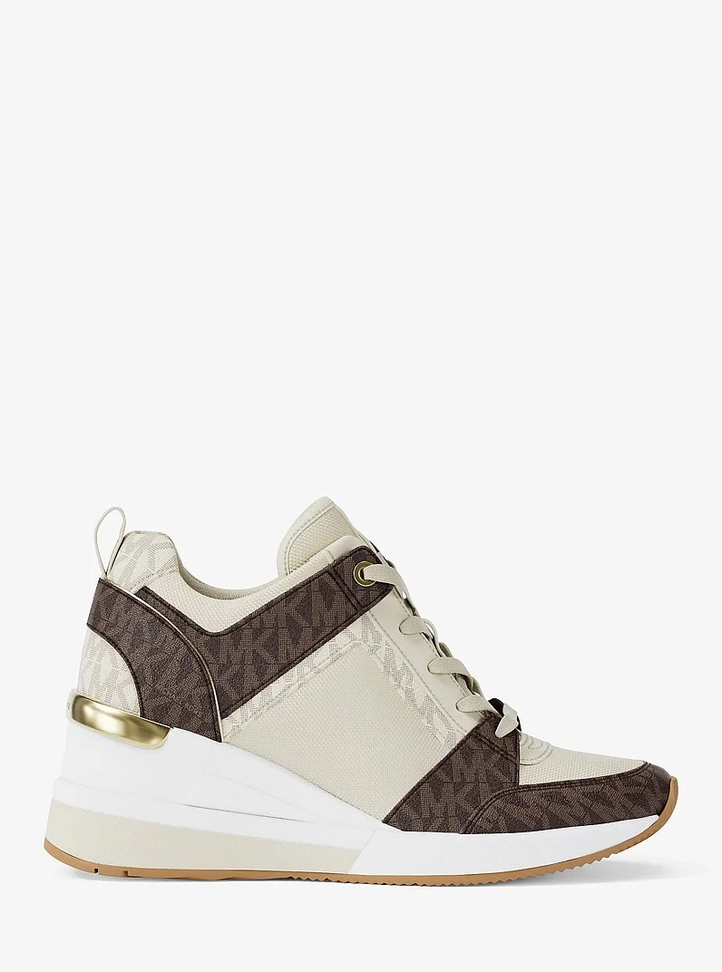 Georgie Signature Logo Wedge Trainer - 1