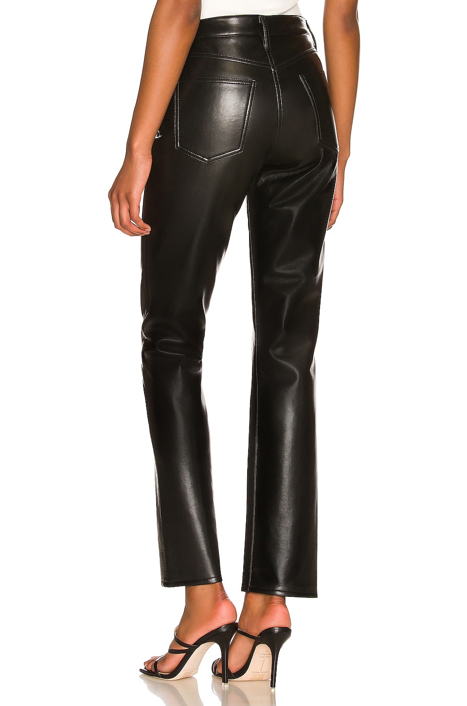 Recycled Leather Lyle Low Rise Slim - 3