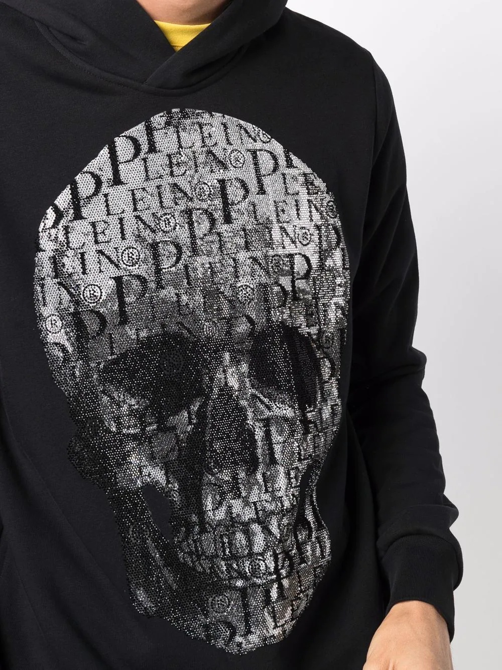 graphic-print long-sleeve hoodie - 6