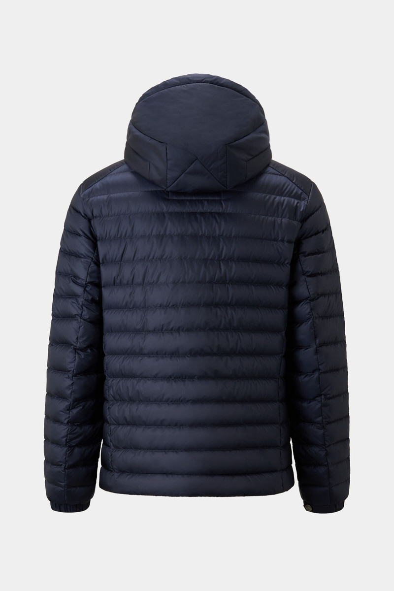 Loke lightweight down jacket in Navy blue 8