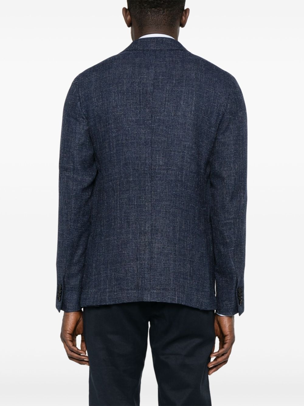 interwoven blazer - 4