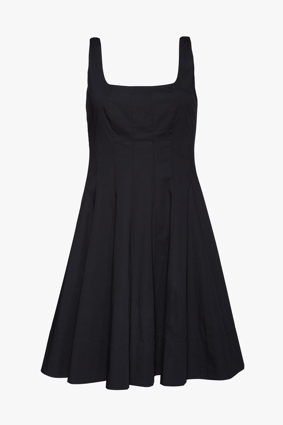 STAUD MINI WELLS DRESS BLACK - 5