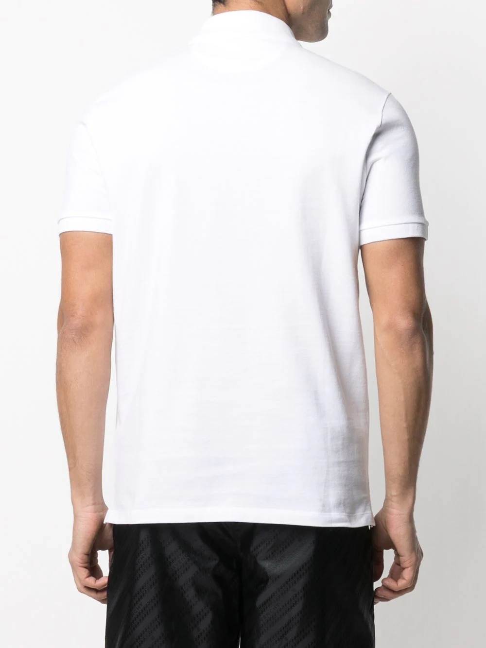 VLTN logo patch polo shirt - 4