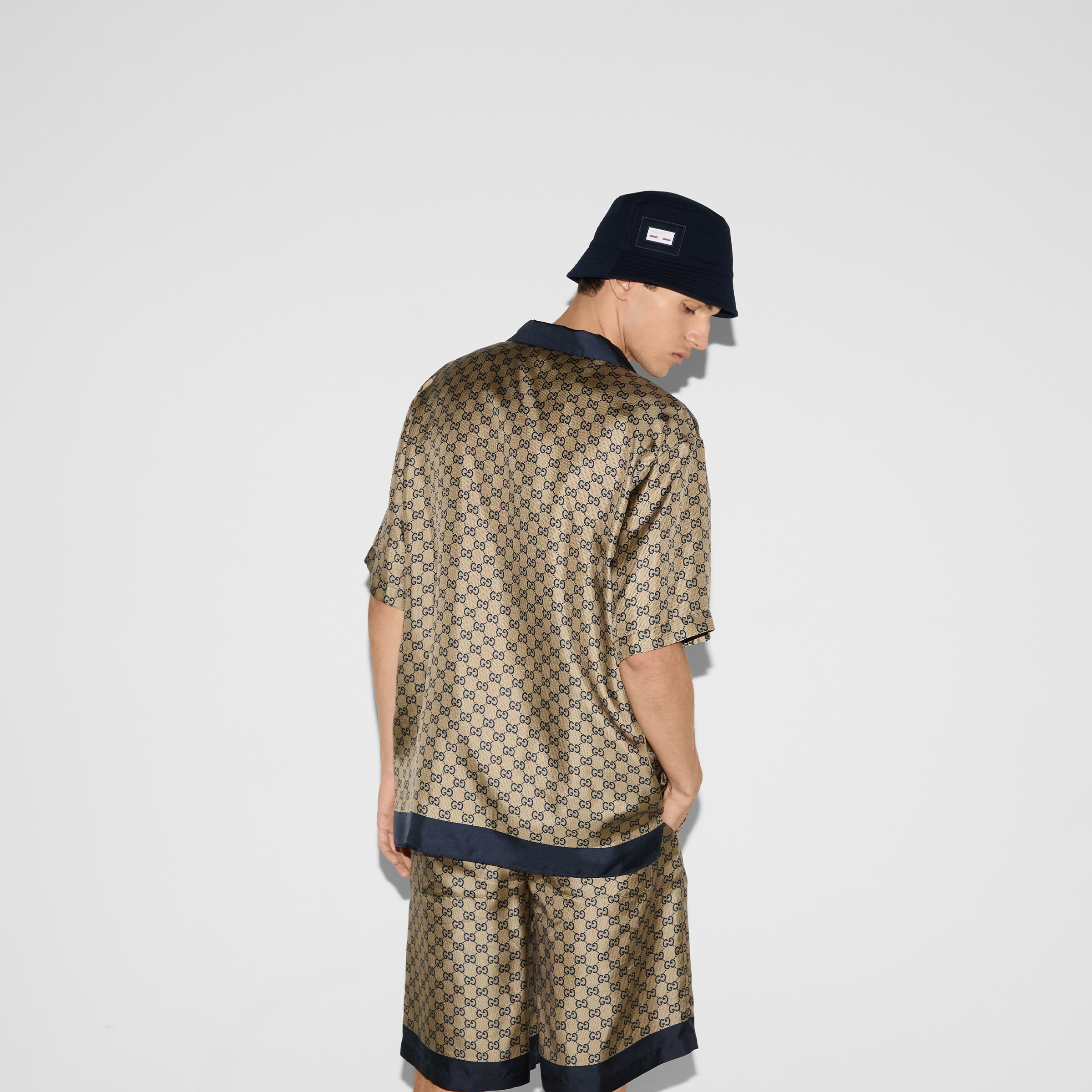 Printed silk shirt - 4