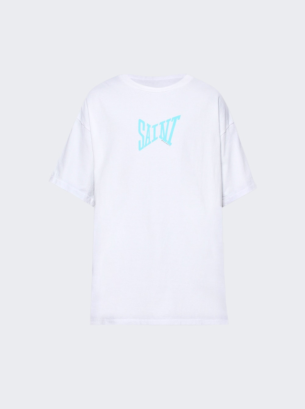 Printed Logo Ribon Tee White - 1