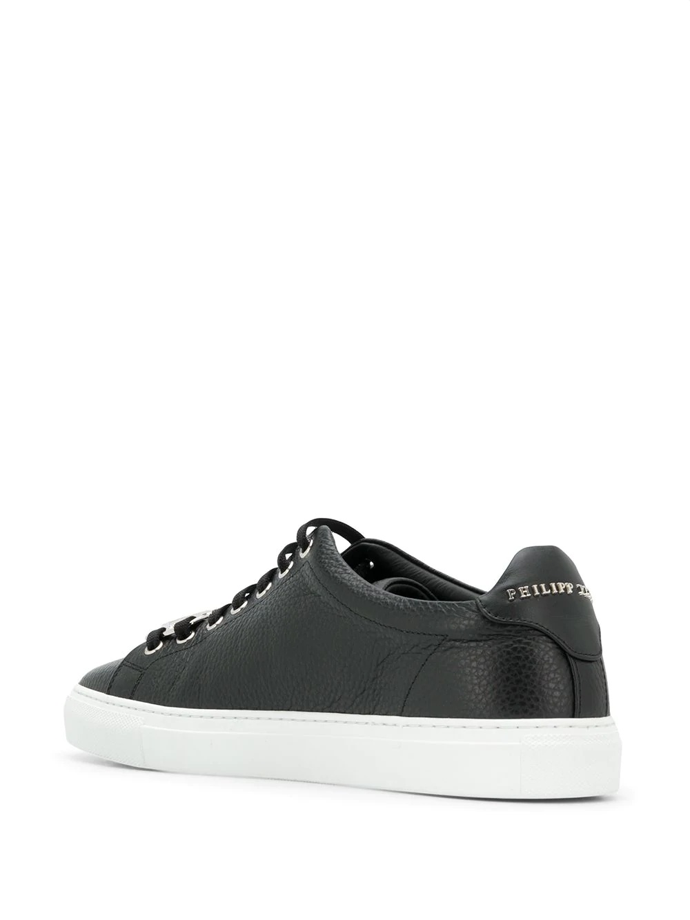 hexagon logo low-top sneakers - 3