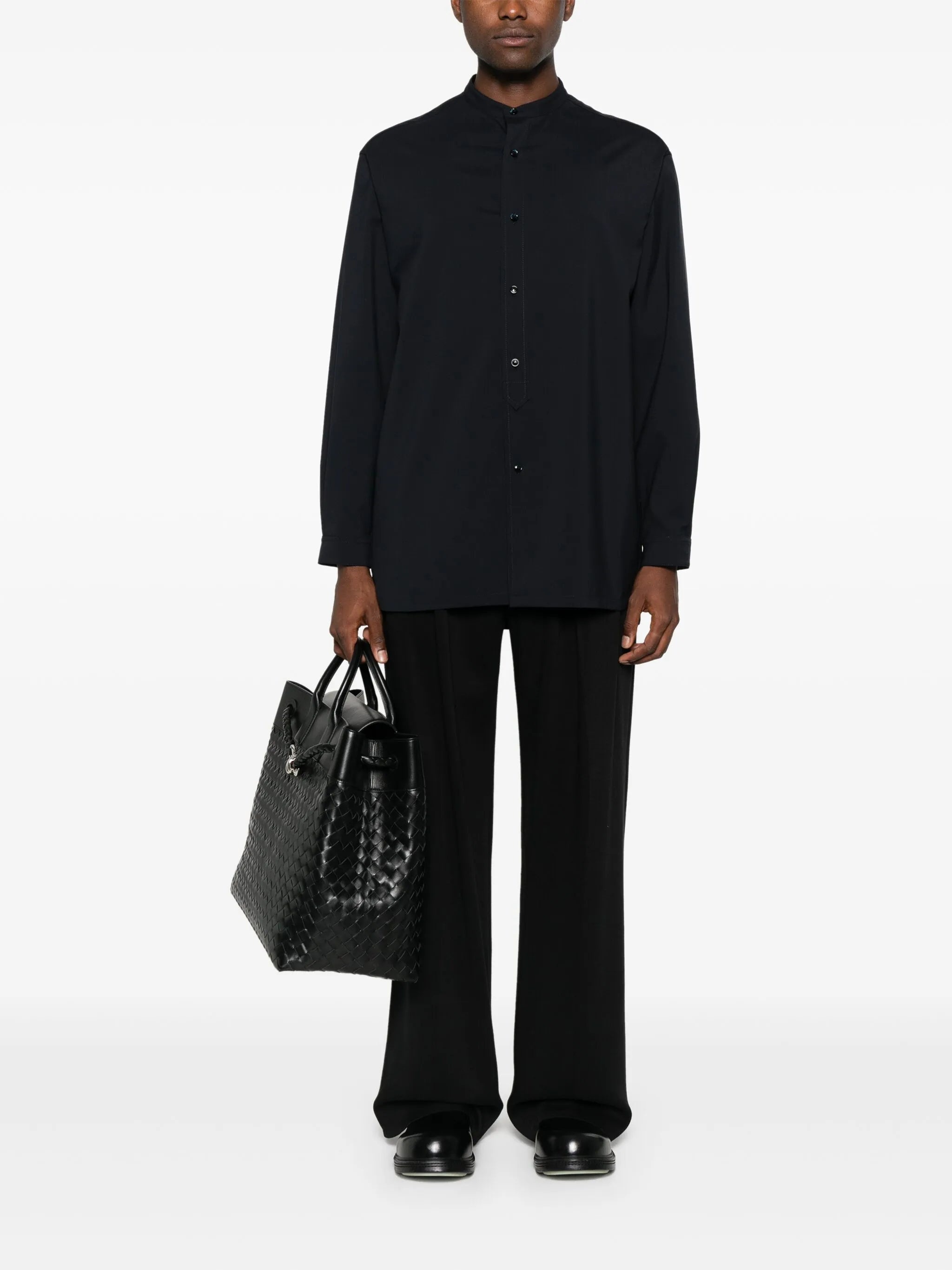 Giorgio Armani Wool Shirt - 4