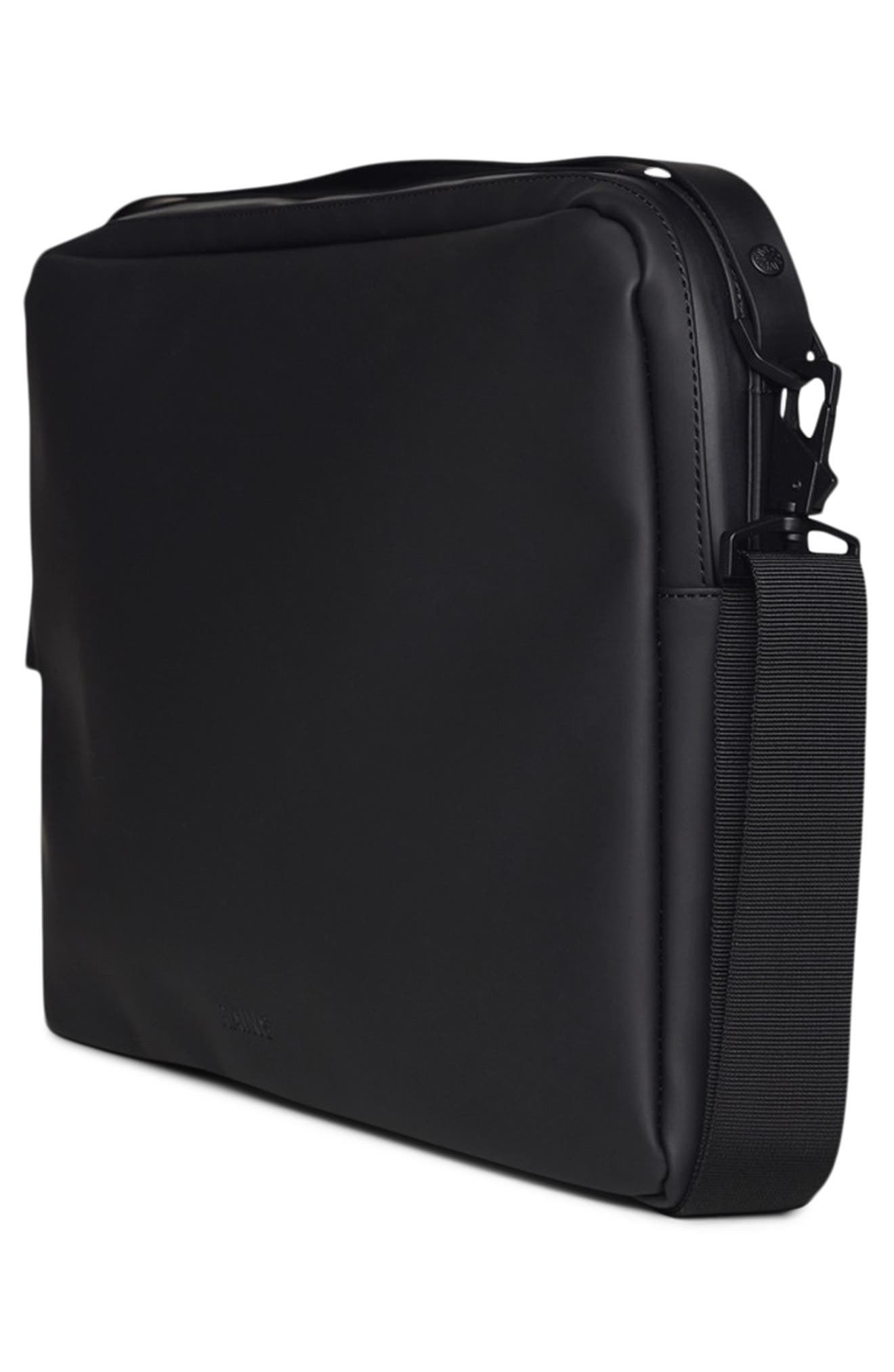 Rains Water Resistant Laptop Bag in Black at Nordstrom - 3