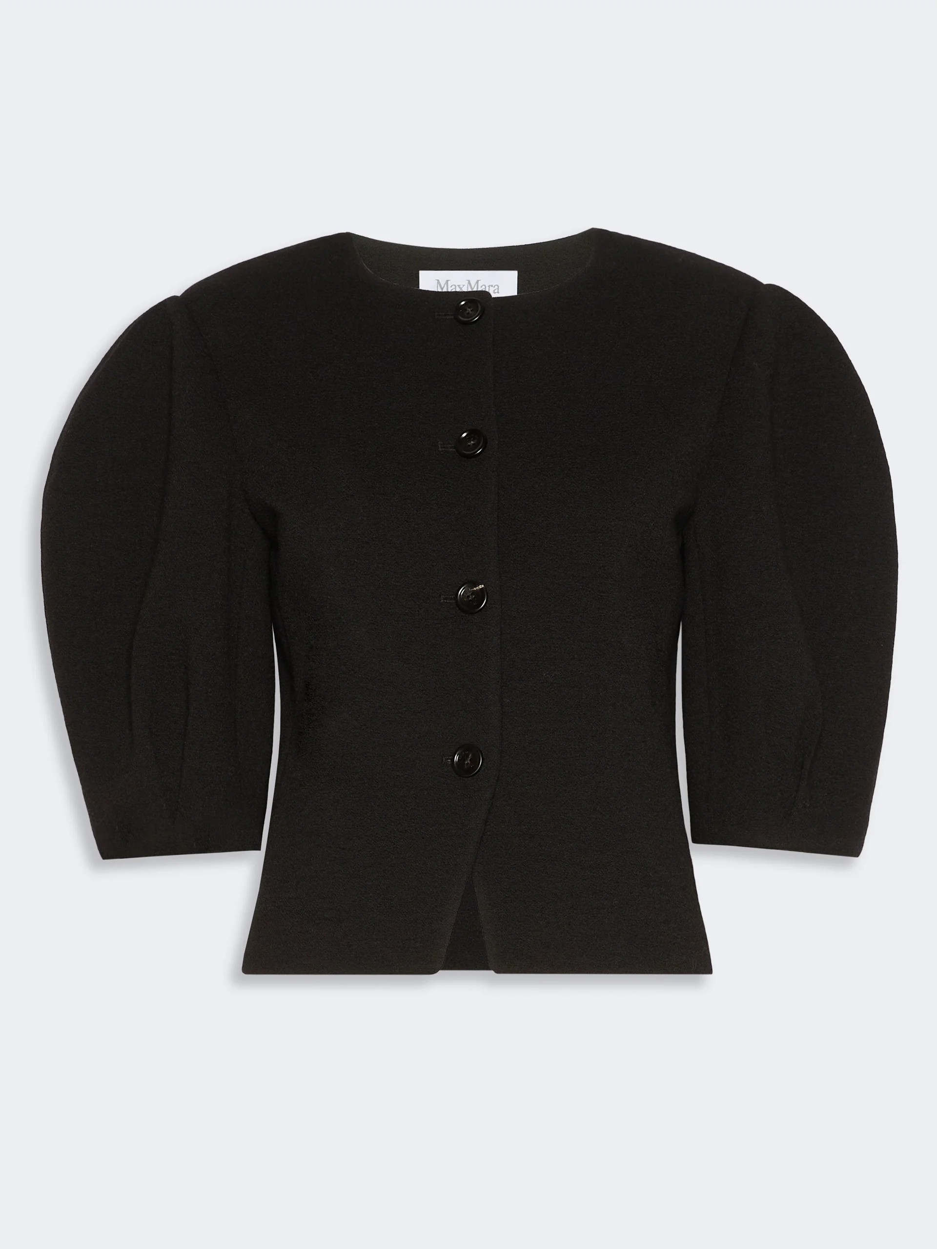 ZERO Jacquard jersey jacket - BLACK - 1