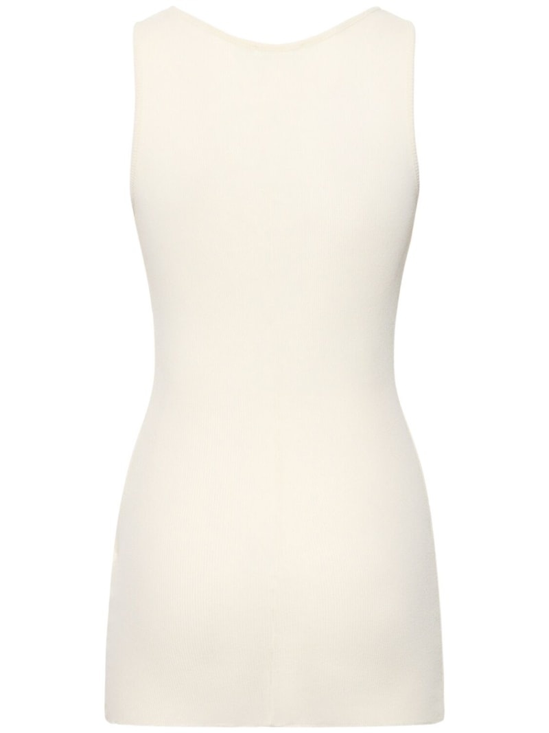 Viscose blend tank top - 6