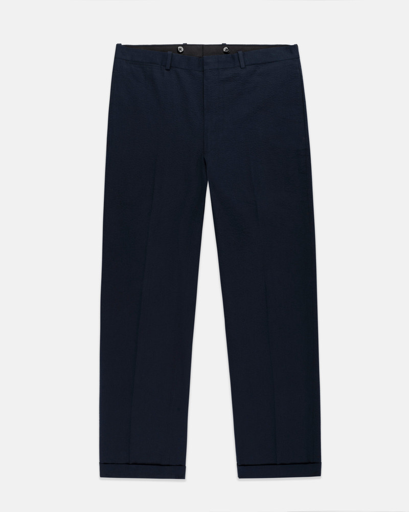J. PRESS MADE-IN-CANADA NAVY SEERSUCKER TROUSERS outlook