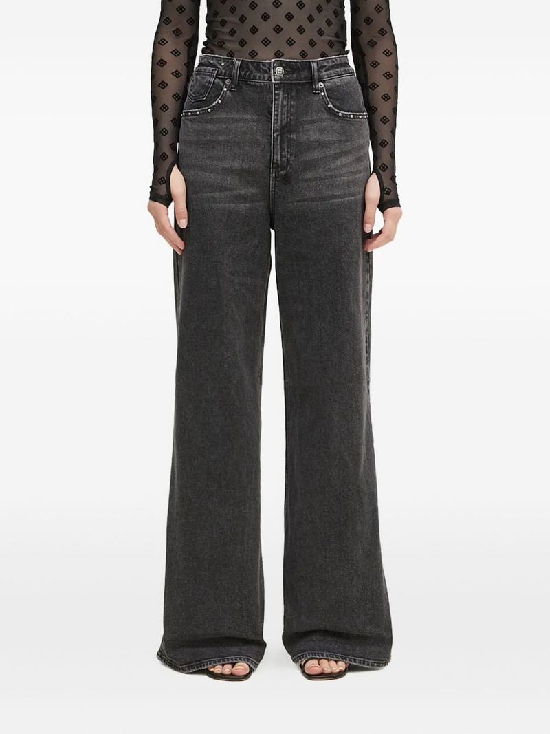 Strider Stretch Lovestruck cross detail jeans 1