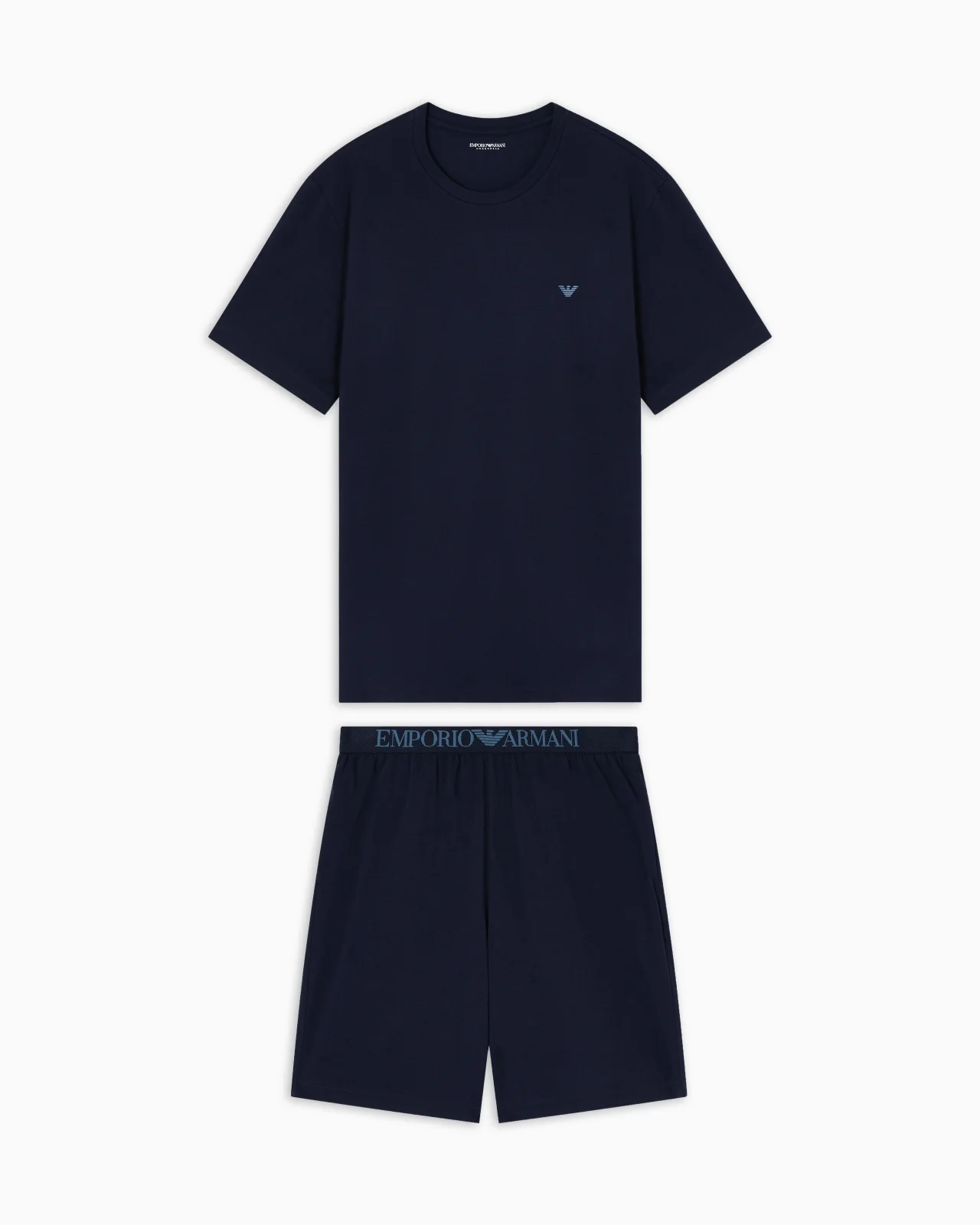 ENDURANCE JERSEY PYJAMAS WITH BERMUDA SHORTS - 1