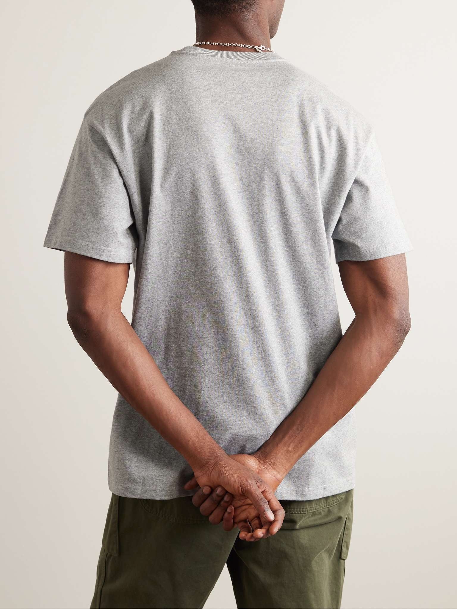 Chase Logo-Embroidered Cotton-Jersey T-Shirt - 4