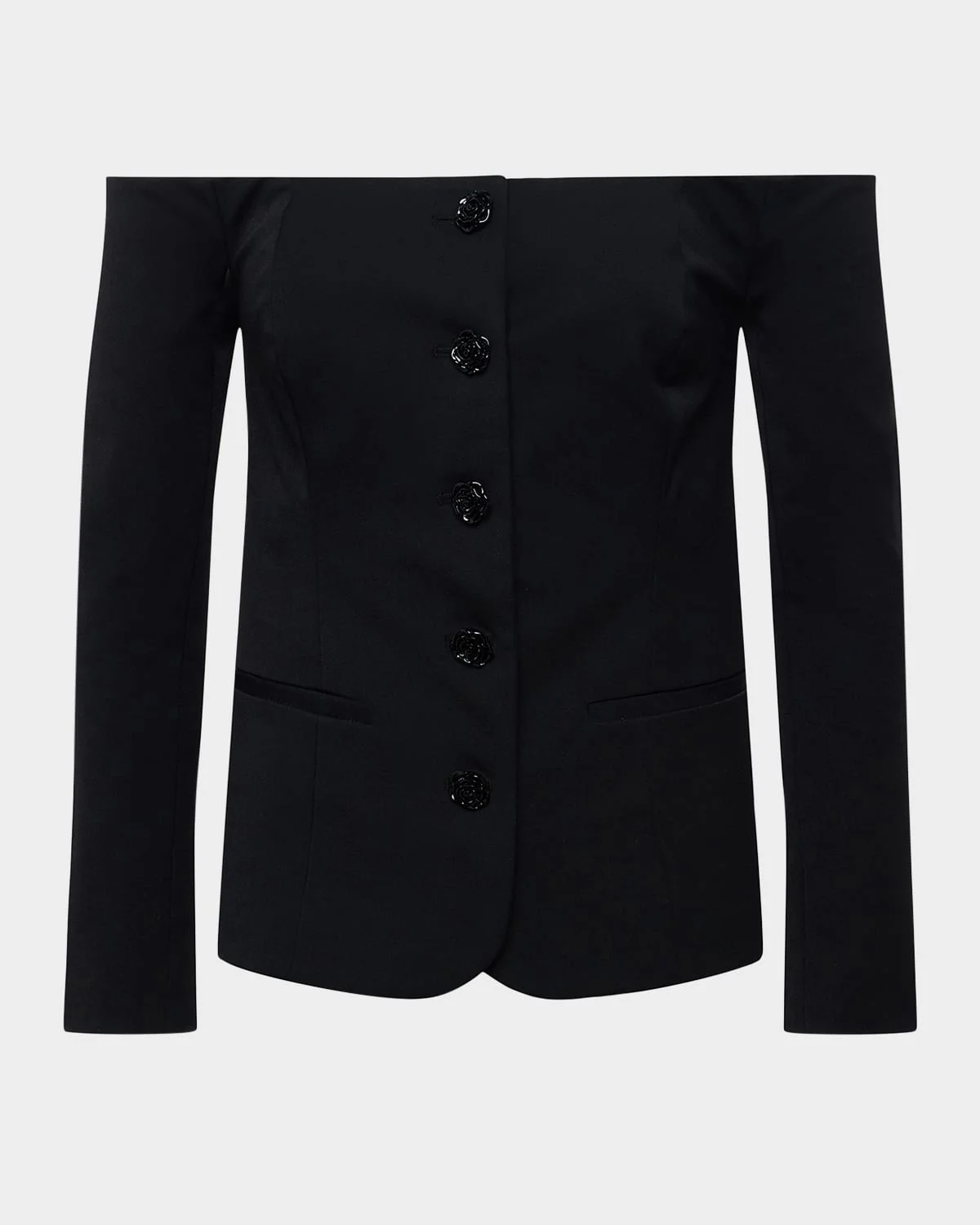 Alice Off-Shoulder Blazer - 1