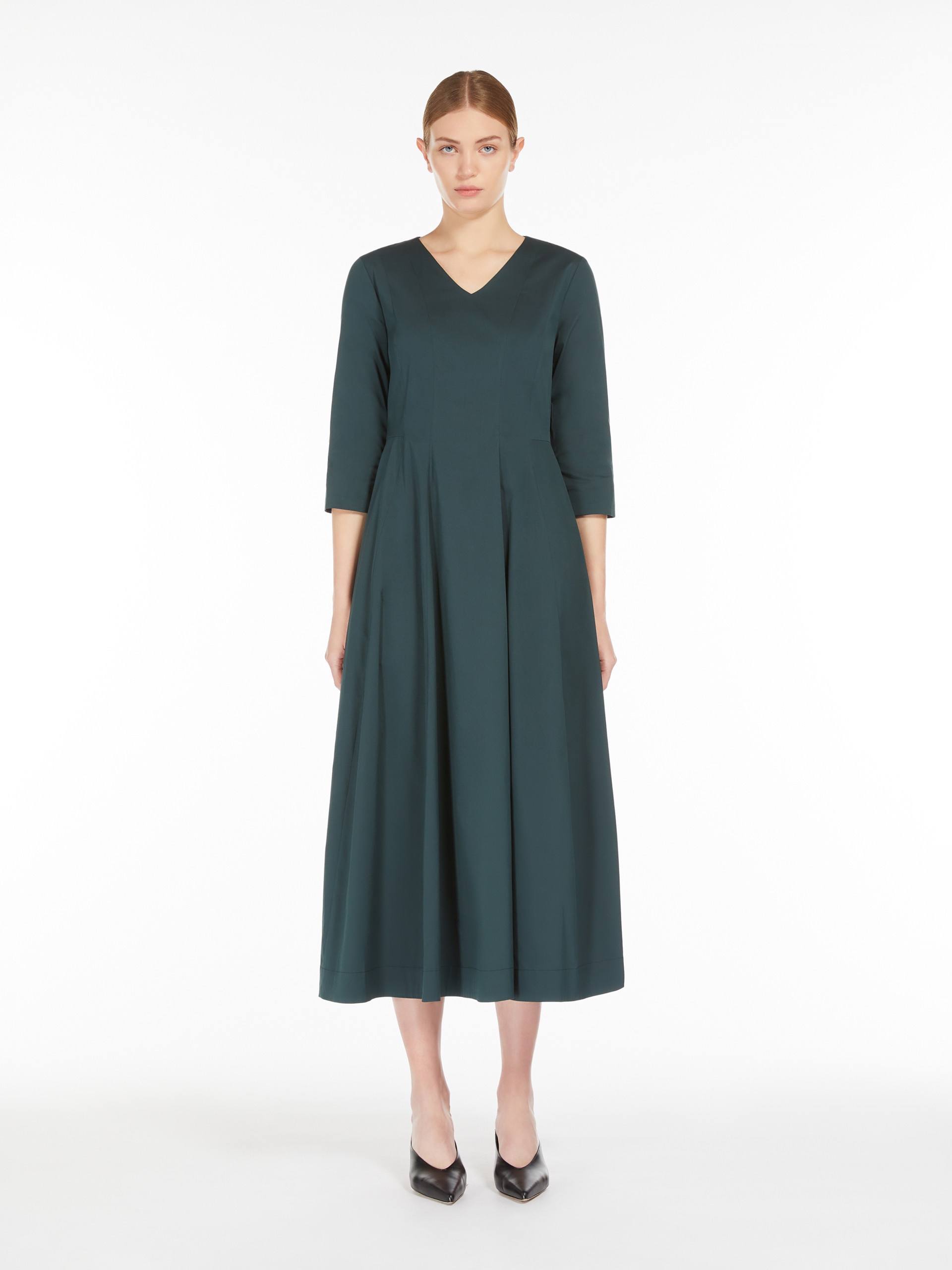 ROMOLO Stretch cotton dress - 3