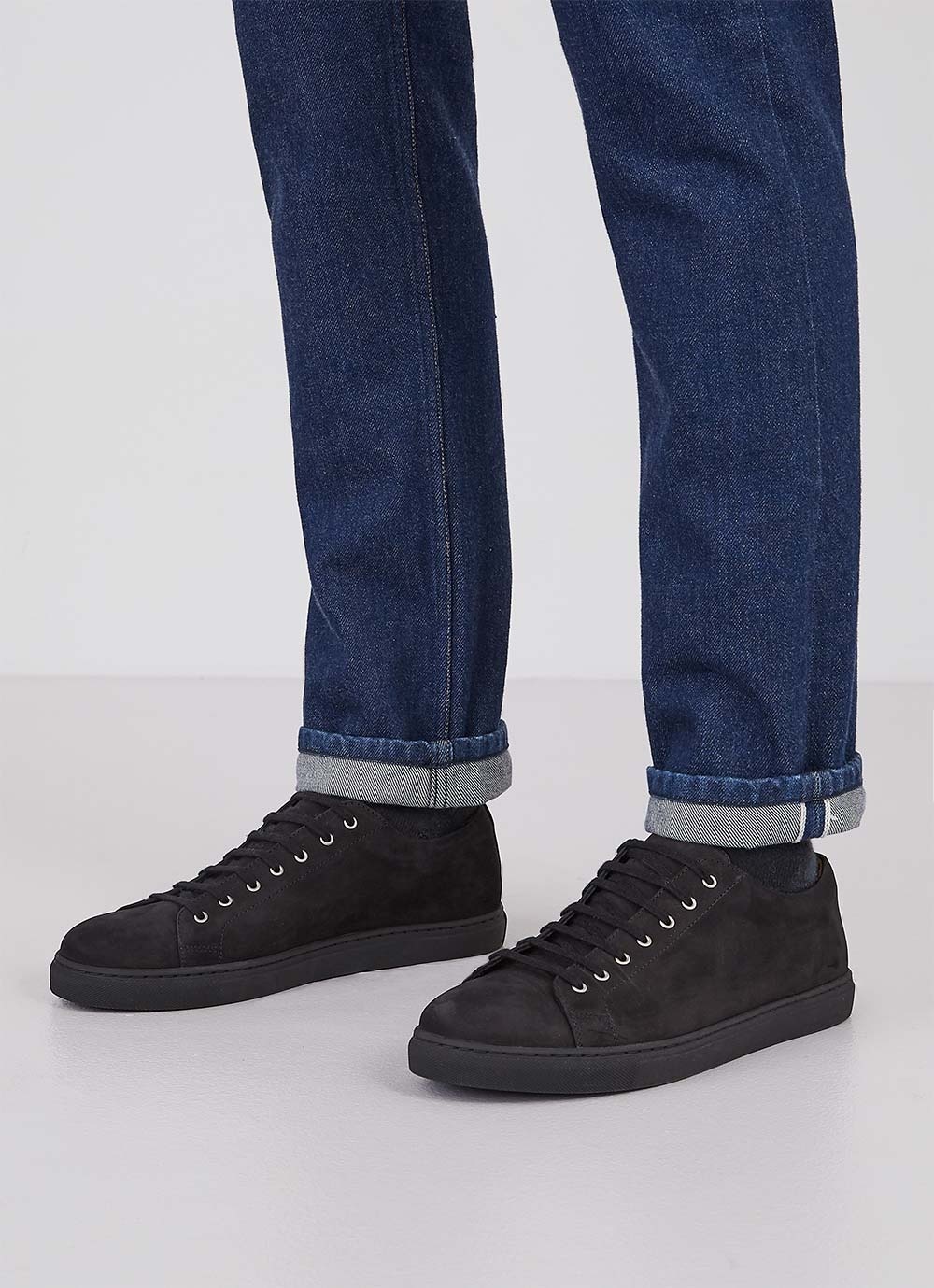 Suede Tennis Shoe - 5