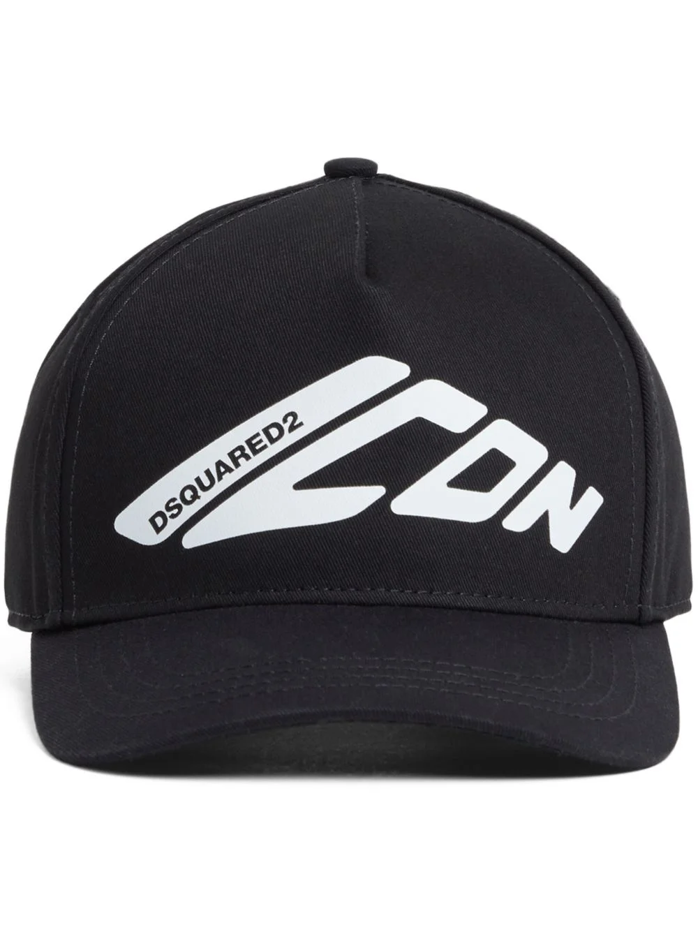 logo print baseball cap - 1