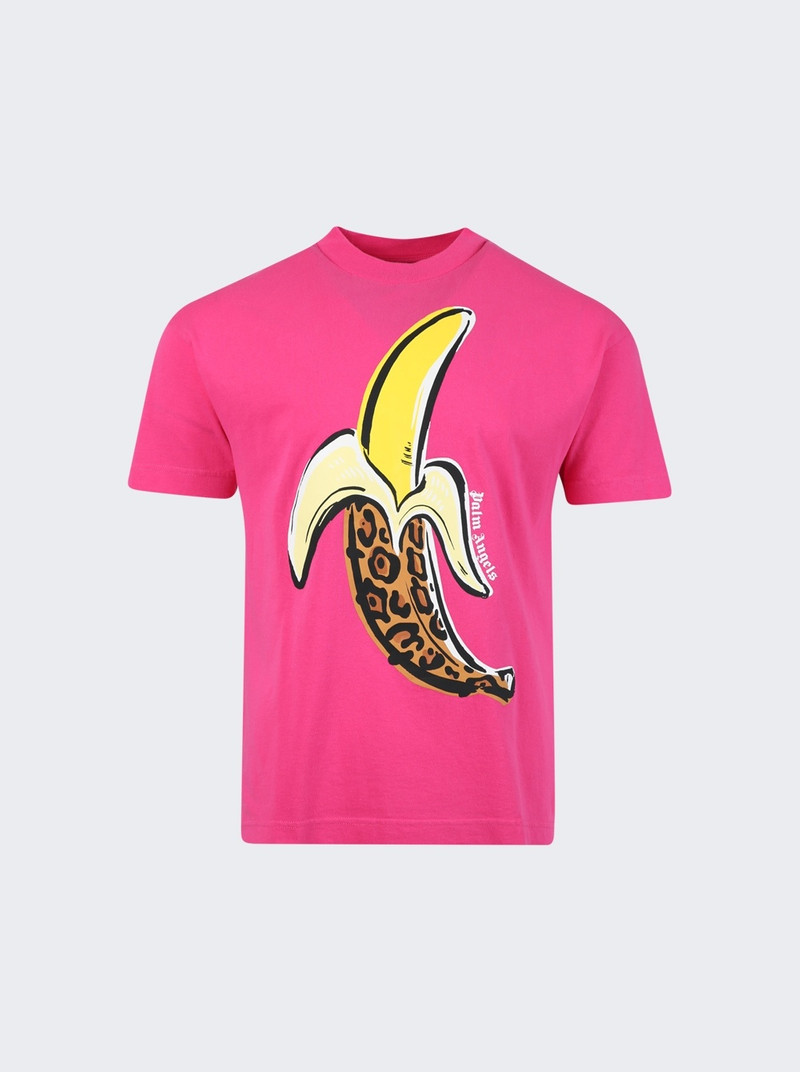 Banana Graphic Classic T-Shirt Fuchsia - 1